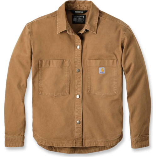 Rugged Flex™ ルーズフィット ヘビーウェイト ダック オーバーシャツ